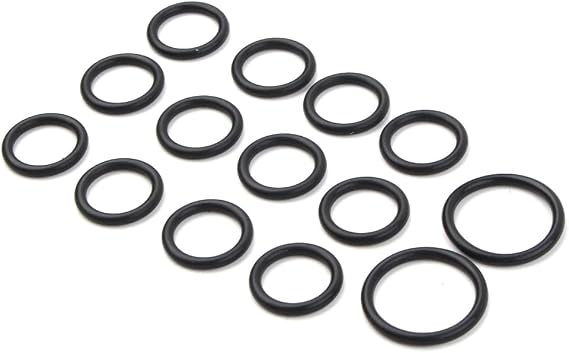 Lirun Turbo Oil Gasket O-ring Black Rubber Turbocharger O-ring Fits for BMW 135i 335i 535i xi