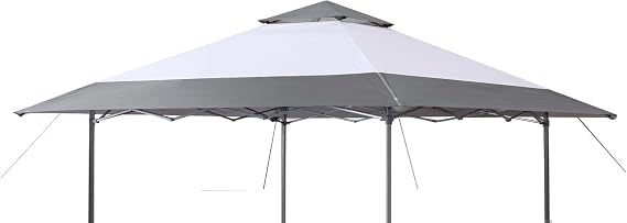 Canopy Replacement Top Cover Compatible with Eagle Peek 13 x 13 Instant Outdoor Canopy Frame for Outdoor, Patio, Event, Parties, Canopy Cover ONLY, Dark Grey