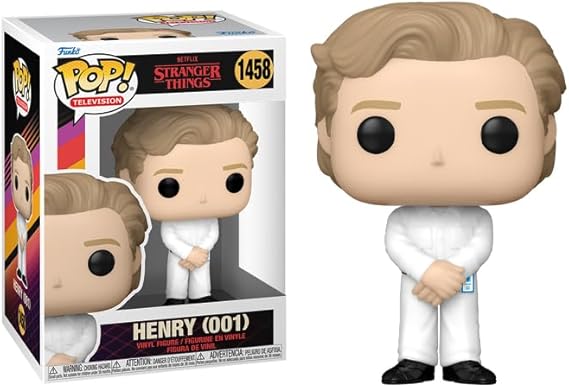 Funko Stranger Things Henry Creel 001 Season 4 (Wave 3) + ToyBop Protector: Pop! TV Vinyl Figure (Bundled with Pro-Deluxe Pop Protector Collector Case Box Gift Set)