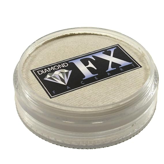 Diamond FX Metallic Face Paint - White (45 gm)