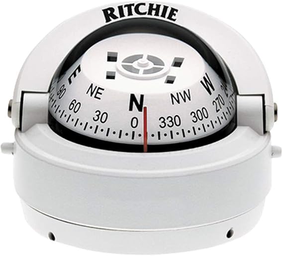 'Compass, Surface Mount, 2.75'' Dial, Wht.'