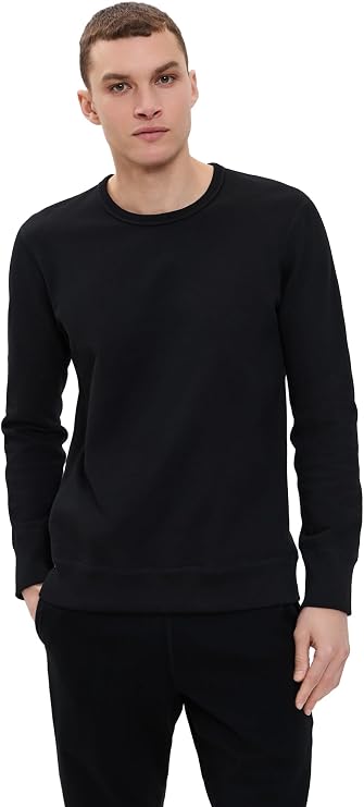 REIGNING CHAMP Men's Mid-Weight Terry Slim Crew Neck