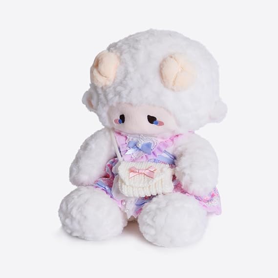 ZEIO 11.4 Inch Sheep Plush Toy, Super Soft Sheep Stuffed Animal, Cute Lamb Stuffed Animal, Gift for Kids and Adults(Pink)