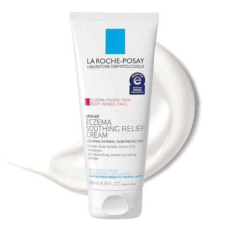 La Roche-Posay Lipikar Soothing Relief Eczema Cream, Sensitive Skin
