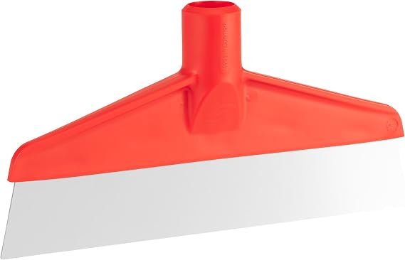 Vikan 29084 Table & Floor Scraper, 9.6 ", Red