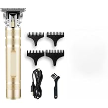 Electric Trimmer for Men Waterproof USB Beard Tongue Trimmer 0mm Zero Gap Beard Shaver Rechargeable Grooming Kit Cut Hair Beard Trimmer Cut Carving Electric 4 Limit Combs 1mm, 2mm, 3mm, 4mm
