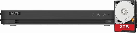 LTS LTD8508D-STC 8 Channel Hybrid DVR Human and Vehicle Detect (LTD8508D-STC-2TB)