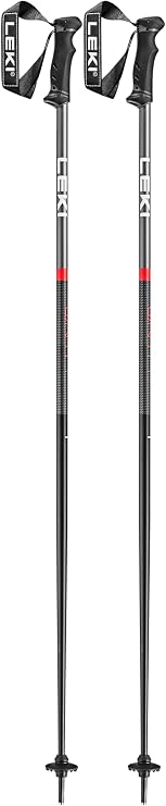 LEKI QNTM Ski Poles | Lightweight, Aluminum, For Downhill Skiing