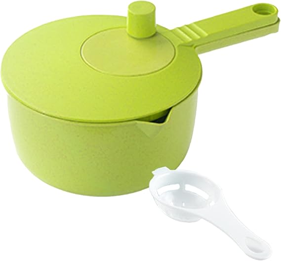 Salad Spinner, Veggie Spinner Fruits and Vegetables Dryer Quick Dry off Drain Lettuce and Vegetable (Green)
