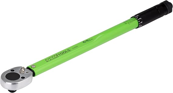 OEMTOOLS 25689 1/2 Inch Drive Click-Style Torque Wrench, 10-150 Ft/Lb., Clicks at Desired Torque, Torque Wrench 1/2 Drive, Lug Wrench, Tire Wrench
