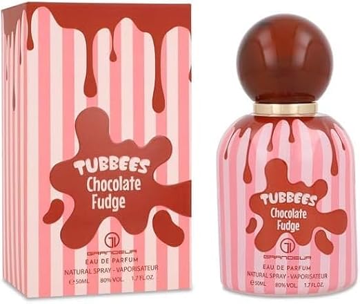 Tubbee Chocolate Fudge - Cookies & Cream Perfume for Women, and Kids Perfumes - Gourmand Scents 50Ml 4Oz Long Lasting Original Fragrance From Dubai (Chocolate Fudge)