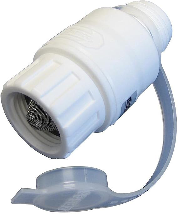 Jabsco In-Line Water Pressure Regulator 45psi - White