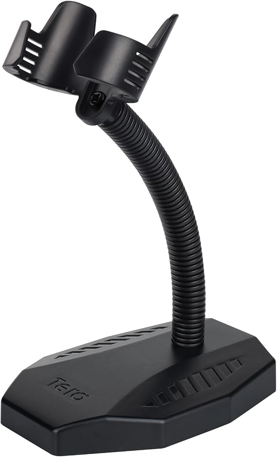 Tera Barcode Scanner Stand Universal: Adjustable Wall-Mount Holder, 1 Pack