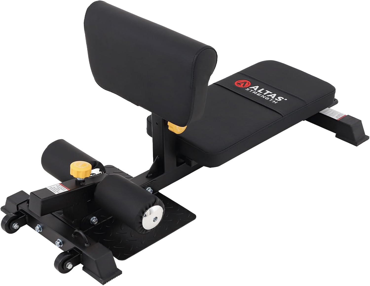 Altas Strength Sissy Squat Machine Station Leg Exercise Machine Adjustable Home Gym Workout Training Sit Up Push Up Leg Exerciser Light Commercial Equipment 6005B