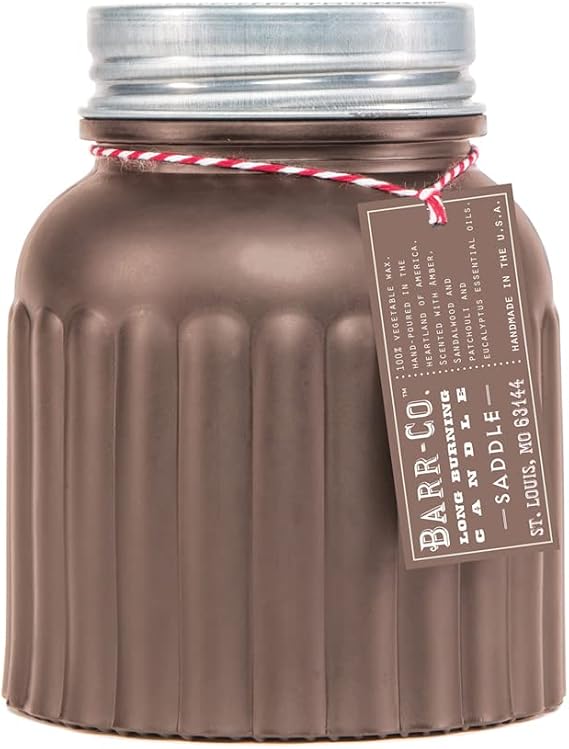 Saddle Scent Apothecary Jar Candle