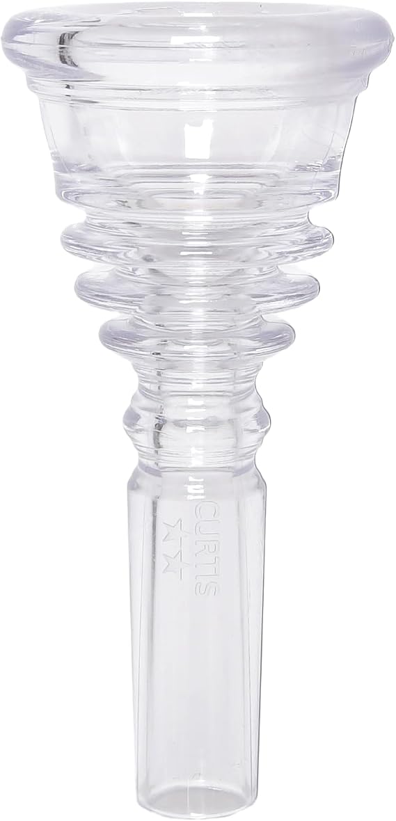 CURTIS P Trombone Mouthpiece II - Resonance Crystal Clear - Large Shank