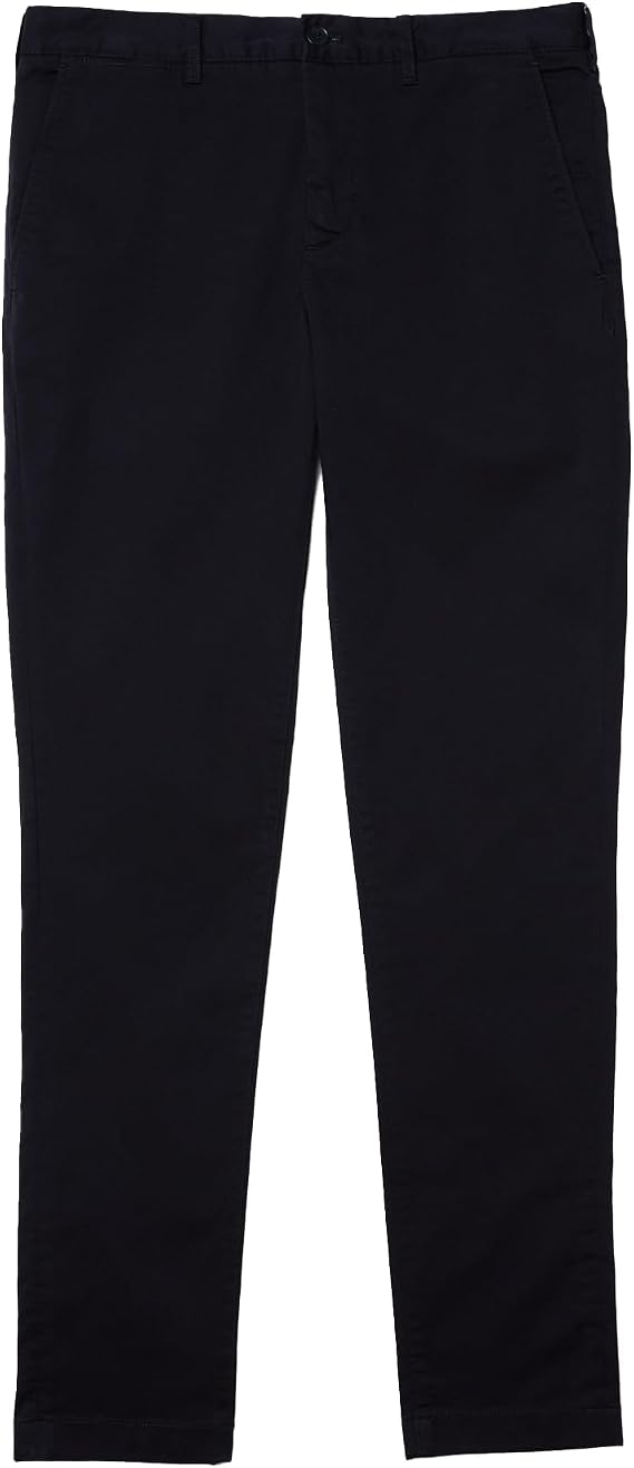 Lacoste Mens Slim Fit Solid Chino Pant