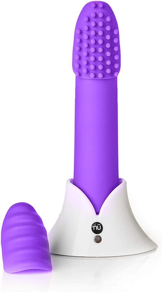 Nu Sensuelle Point Plus 20 Function Rechargeable Bullet with Silicone Texture Sleeves