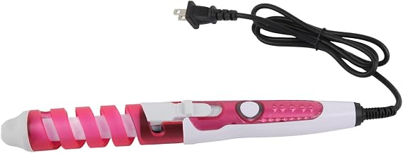 Spiral Curling Iron Hair Curler Automatic Easy to Use Wand for Long 1 1 2 Inch Wands and Crimp Irons The Sets 1.25 Re Elec