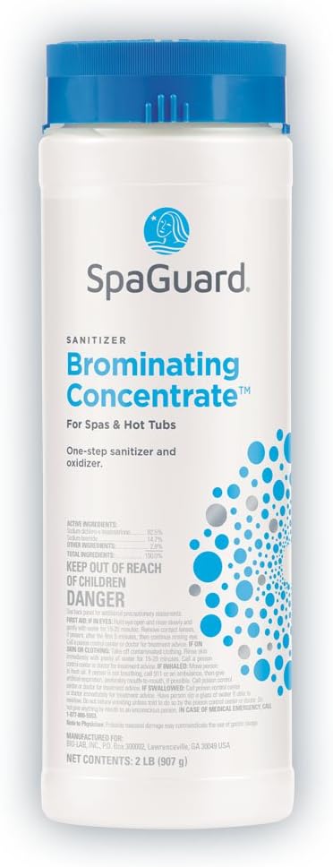 SpaGuard Brominating Concentrate for Spas & Hot Tubs, 2 lb, Single Pack