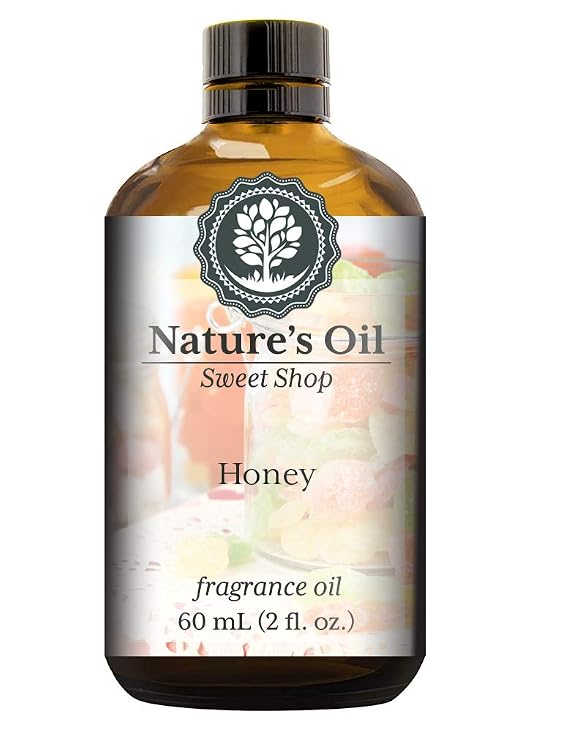 Honey Fragrance Oil (60ml) For Diffusers, Soap Making, Candles, Lotion, Home Scents, Linen Spray, Bath Bombs, Slime
