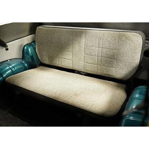 Durafit Seat Covers S3302 1986-1994 Suzuki Samurai JE Rear Exact Fit Seat Covers Sold in Gray Velour