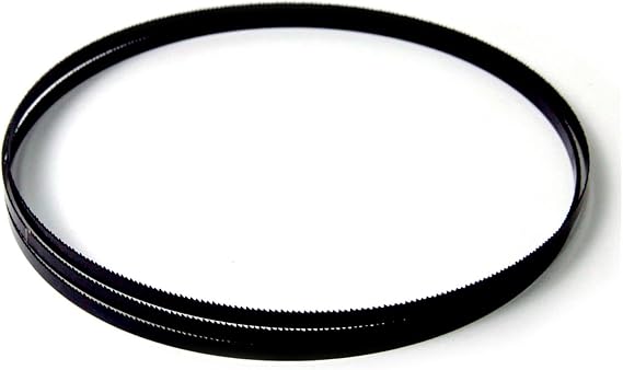 Bandsaw Blades 2pcs Carbon Bandsaw Blades 2240mmx6.3mm Band Saw 3 4 10 14 TPI Woodworking Tools for METABO BAS 315/316/317/318, Multipurpose Cutting(4tpi,0.5mm)