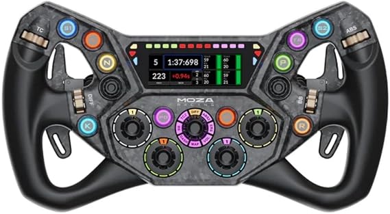 MOZA KS Pro Steering Wheel 300mm GT Racing Wheel Simulator