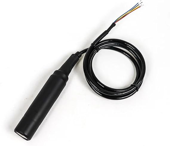 4-20mA High Precision Deep Sea Level Sensor River Water Level Transmitter Detector 20 Meters(5m Cable Rs485)