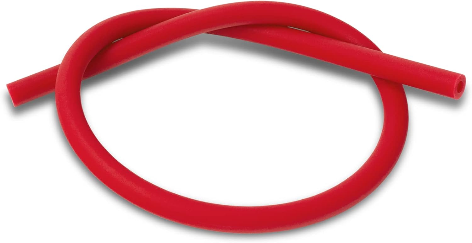 LeLuv Silicone Hose for Vacuum Pumps Premium Slippery Non-Collapsible 14 inch Inside Diameter x 36 inch Length Ruby Red