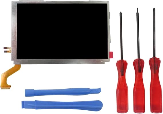 Upgraded LCD Screen Display W/Tools Replacement for Nintendo 3DS XL/LL (Top/Upper)