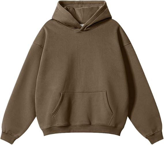 Womens Oversized Hoodies Pullover Heavyweight Cotton Athletrc Hoodie Sweatshirt Streetwear Y2K
