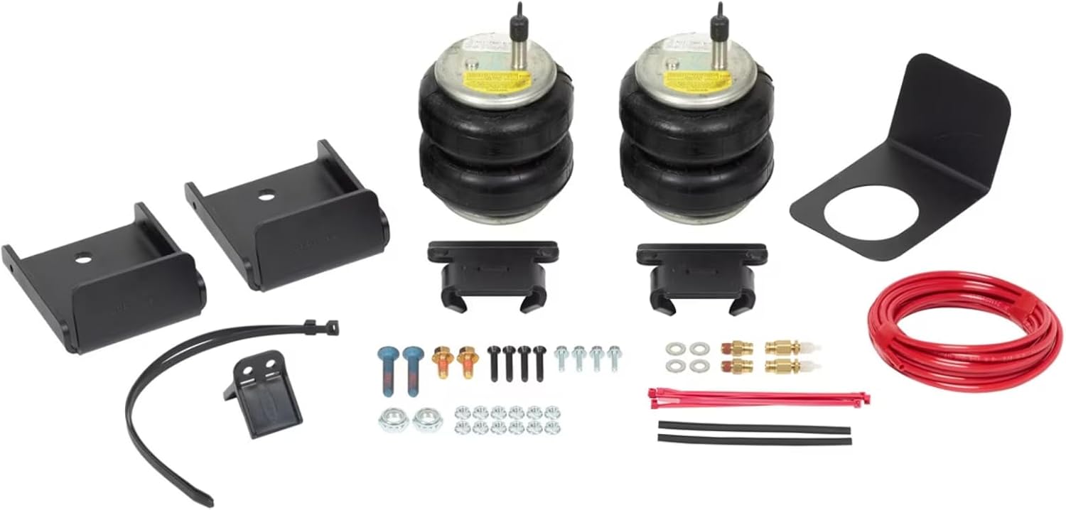 Firestone 2609 Rear Ride-Rite Air Spring Kit Compatible with 2019-2025 Silverado Sierra 1500 Non 3.0 Eco Diesel Models | Large PSI Range | Enhanced Ride Quality
