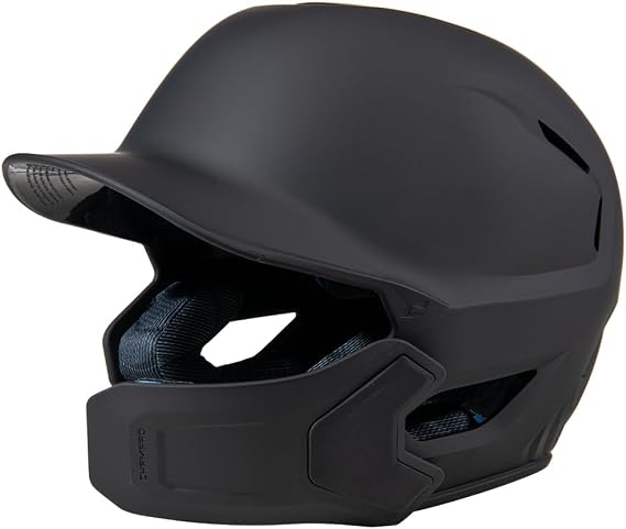 Champro HXE Matte Baseball Batting Helmet with Jaw Guard
