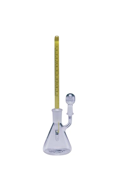 Kimble Serialized Specific Gravity Pycnometer Bottles with Non-Mercury Red Spirit-Filled Thermometers, 10ml Capacity