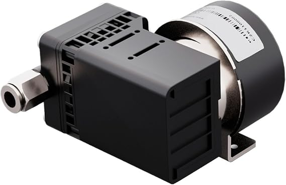 Micro Diaphragm Vacuum Pump, 8L/min KLVP6, 12V 24V BLDC Motor Threaded Air Pump Negative Pressure 0.08Mpa Suction Pump(KLVP6-E-B12(12V))
