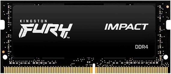 Kingston Fury Impact 16GB 3200MHz DDR4 CL20 Laptop Memory Single Module KF432S20IB/16