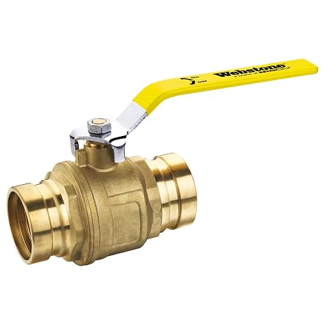 Webstone 21/2 PRS LF FP BR Ball Valve