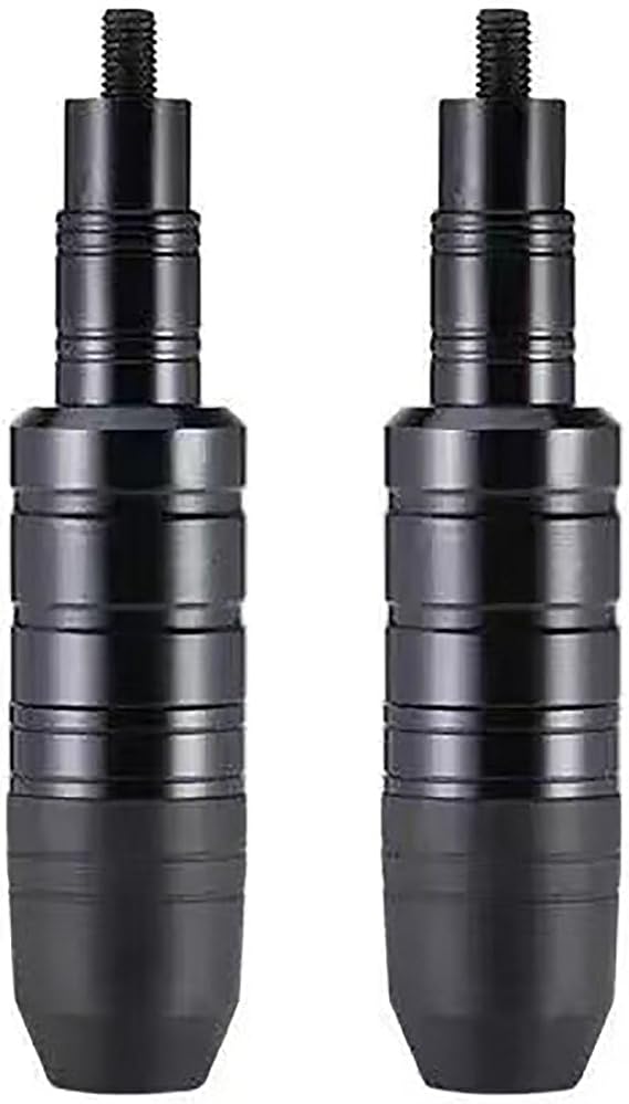 2PCS Motorcycle Frame Sliders for Fantic Caballero Flat Track 125 250 500 Rally/Scrambler 500, Anti-Fall Frame Slider Crash Protectors, Motorcycle Crash Sliders for 8mm Mounting Hole,Black