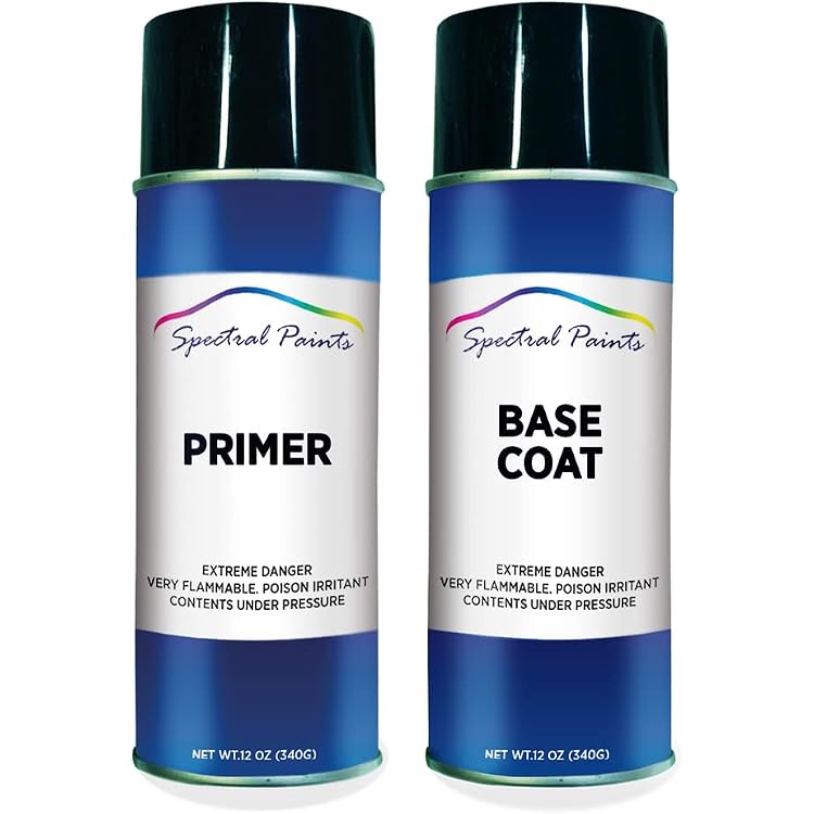 Spectral Paints CompatibleReplacement for Oldsmobile 8742 Medium Sapphire Blue Metallic - Aerosol Primer & Touch-Up Spray Paint