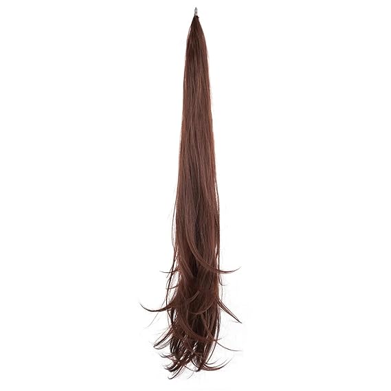 Women's Long Layered Ponytailtail Synthetic Hair Extension Flexible Ponytailtail Hairpiece