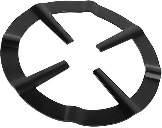 Gas Ring, Universal Gas Stove Rack Moka Pot Holder Anti-Skid Stove Stand Stainless Iron Wok Ring Coffee Moka Pot Stand Reducer Ring Holder Cast Iron Gas Stove Cooker Ring