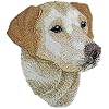 Amazing Custom Labrador Retriever Dog Face Embroidery IronOn/Sew Patch [5" x 4.5"][Made in USA]