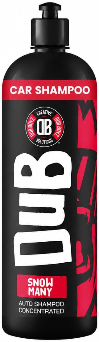 DUB BOYZ Car Wash Soap Foam Cannon Shampoo - 16oz pH Balanced Concentrated Auto Shampoo, Safe for Ceramic Coating & Wax, Streak-Free Snow Many