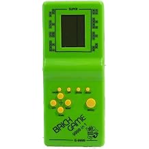 Game Boy Tetris Atari Oyunları Nostaljik Ürünler Brick Game Oyuncak El Atarisi - Yeşil