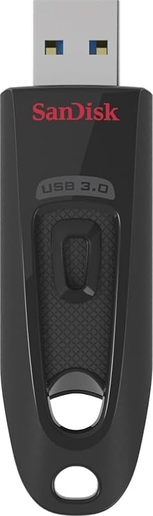 SANDISK 128GB Ultra USB 3.0 Flash Drive - SDCZ48-128G-U46, Black