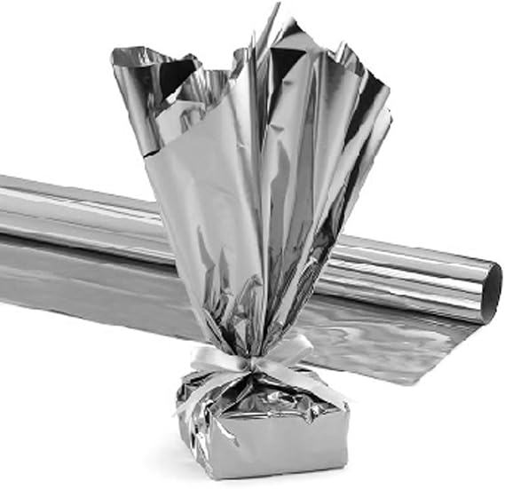 PMU PVC Mylar 48 Ft X 100 Ft, Silver