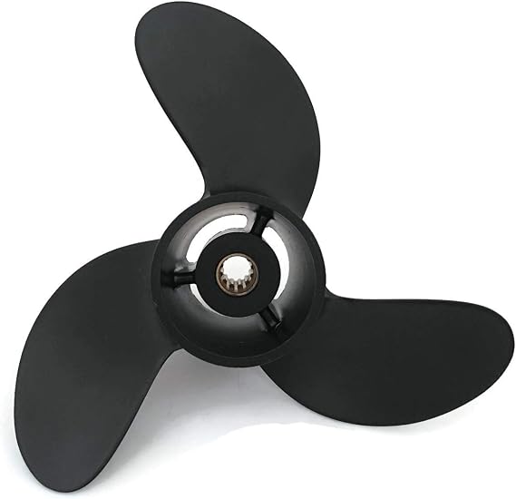 Boat Motor Aluminium Propeller 3R1B64516-1 369B64516 812950 Compatible For Tohatsu Nissan Mercury Mercruiser Quicksilver Outboard NS M F 4HP 5HP 3 x 7.8" x 8" 2 or 4 stroke Engine