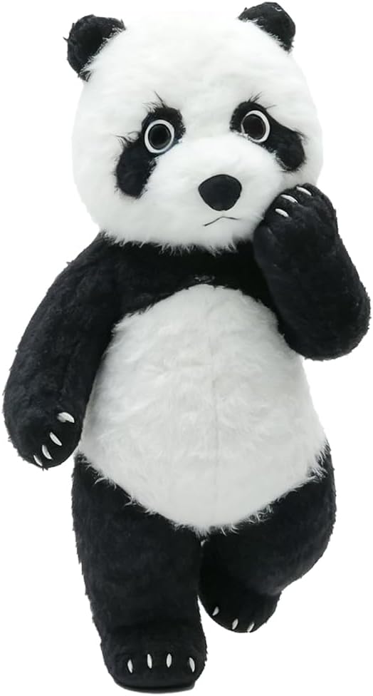 Giant inflatable Panda Costume for Adult Blow up Panda Plush Mascot Costume Suit Carnival Halloween Costume