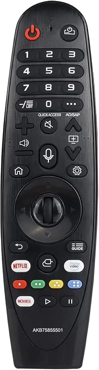 Universal Remote Control for LG Smart TV Magic Remote, Compatible with All Models for LG OLED UHD 4K NanoCell Series Smart TV [NO Voice Function, No Magic Pointer Function]